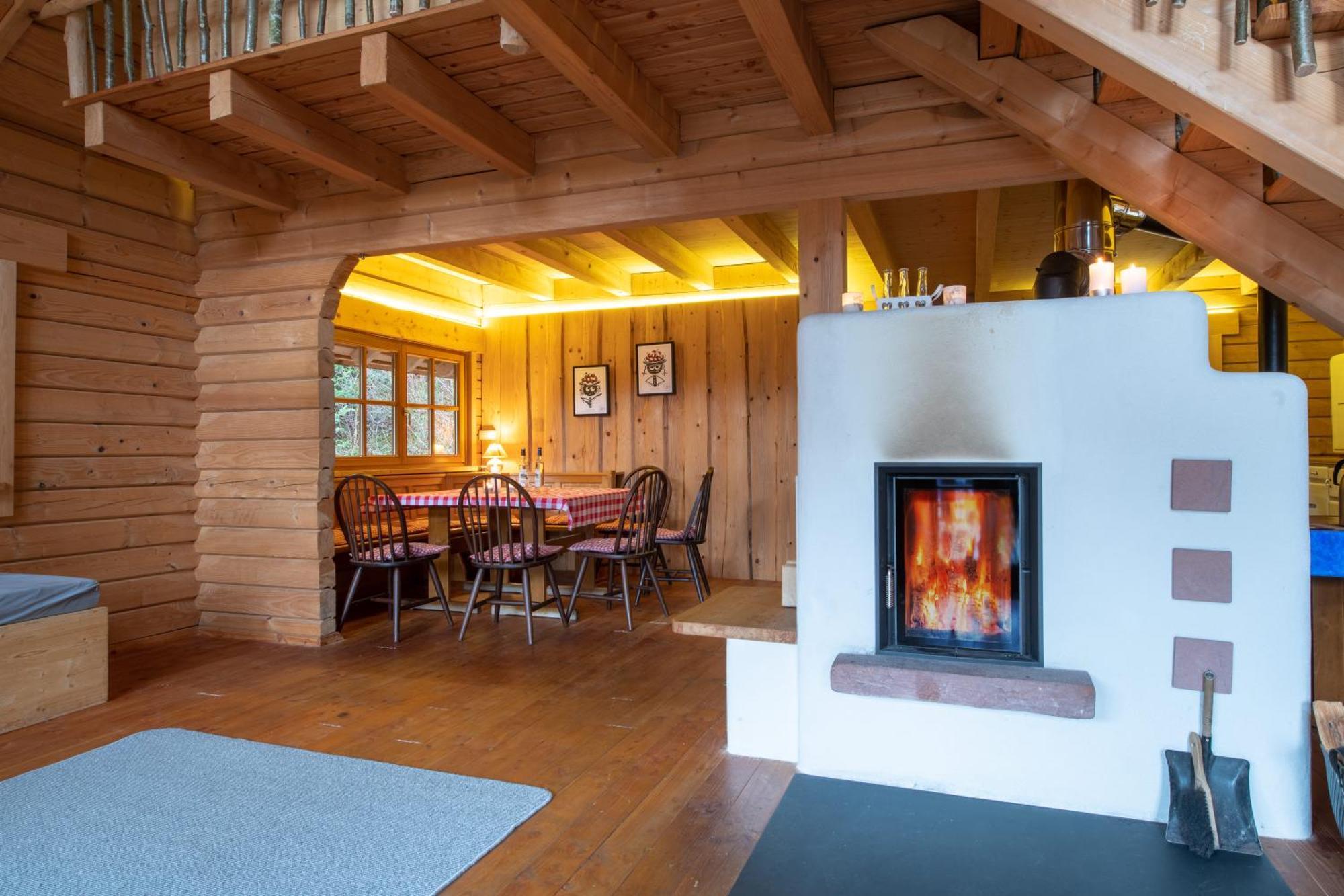 Schwarzwald Blockhaus - Sauna - Kamin - Mit Bettwaesche Und Handtuecher Schenkenzell Экстерьер фото